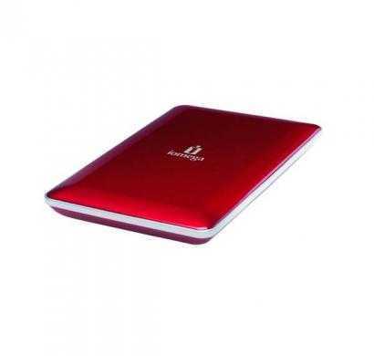 iomega ego mac edition 500 gb usb 2.0/firewire 400/800 portable external hard drive 34674 (ruby red)